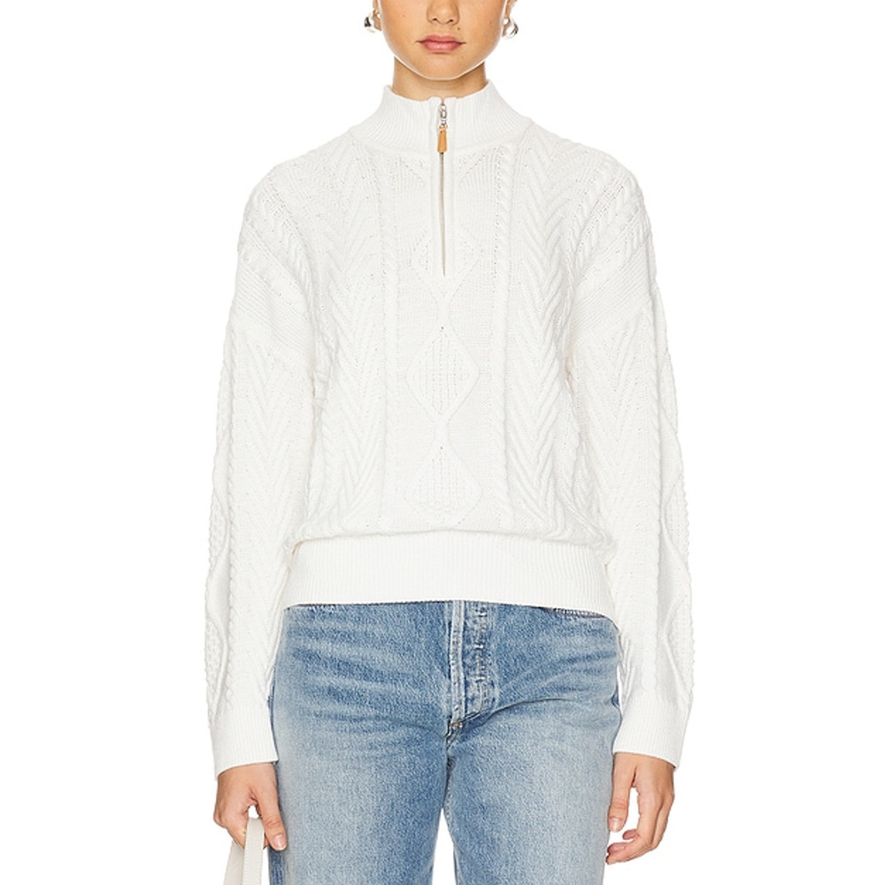 27 Miles Malibu 'Haruka' White Sweater Size S - NWT